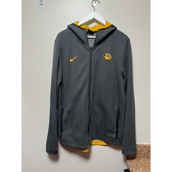 Nike‎ Team Issue Missouri Tigers Full Zip Hoodie - Size L - Picture 1 of 4